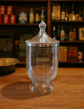 ?Antico Barattolo Drogheria Vaso Caramelle in Vetro