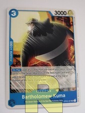 Bartholomew Kuma ® Non Comune ® Paramount War UC OP02-057 ® One Piece ® Inglese