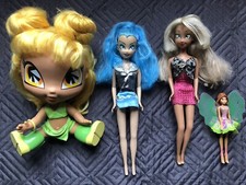 WINX PIXIE Club lotto 4 bambole Giochi Preziosi buono stato