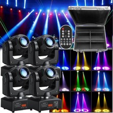 4 pz 120 W 8 Gobo RGBW LED testa mobile DMX spot luce palco dj discoteca Natale