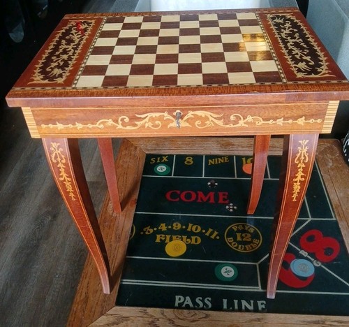 Tavolo scacchi vintage - scacchi,