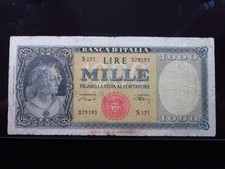 Italy 1000 Lire 1947 P83