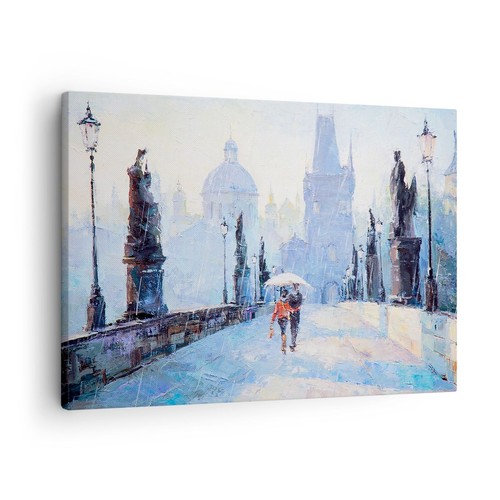 Quadro tela 70x50cm - su, ponte
