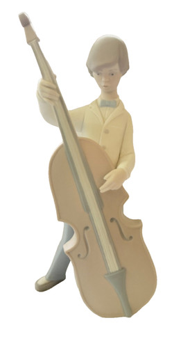 Statuina musicale lladro boy - musicale,