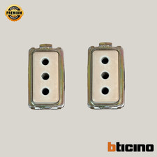 BTICINO 2 Pz Magic Presa 5112 Originale 10A 250V Megic Biticino Spina Spinotto