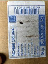 Fondital pressure gauge