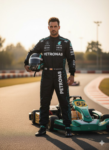 Tuta kart corsa amg - kart, da