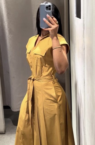 Zara nuovo abito camicia donna - zara,