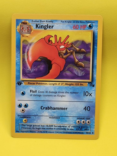Edizione kingler fossil - kingler,