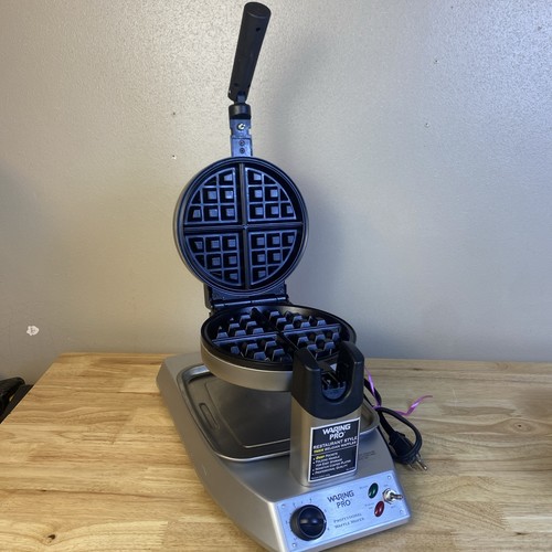 Waffle maker waring pro - ss,