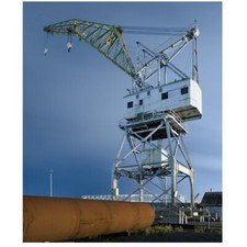 1/350 WWII Scene Series US Navy 25 tonnellate cavo jib gru autoassemblata NW35096