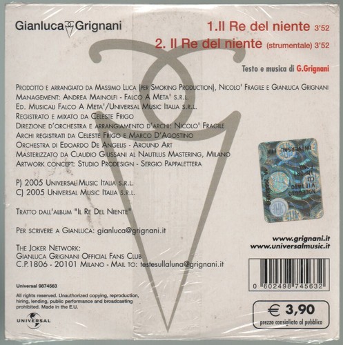 Gianluca grignani single - grignani, 2