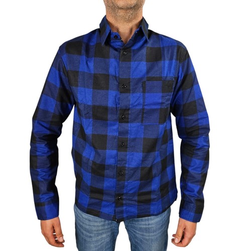 Camicia manica lunga quadri