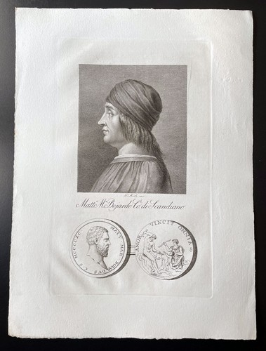 Boiardo ritratto incisioni - boiardo,