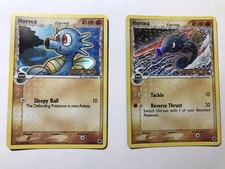 Lotto 2 Carte Pokémon Horsea Specie Delta Ex Dragon Frontiers 50/101 31/101 2006