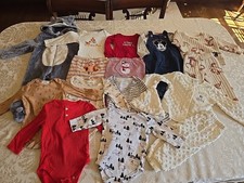 Lotto abbigliamento bambino ragazzo taglia 6-9m 17 articoli