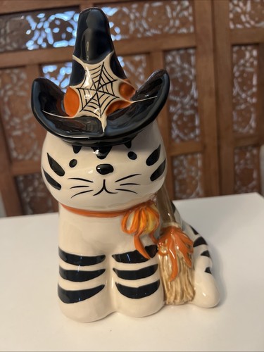 Gatto strega cielo blu