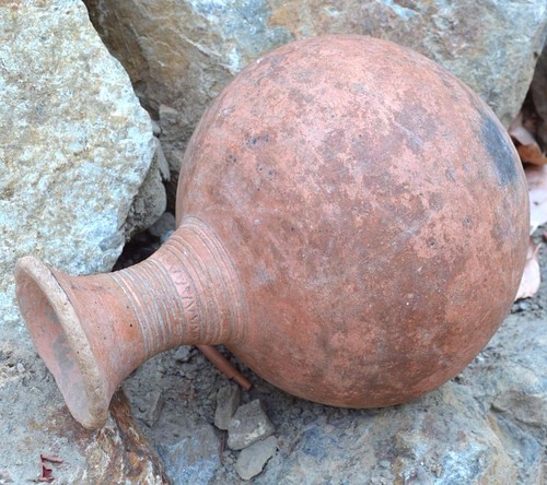 Antico contenitore vaso - , in
