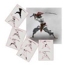 382 samurai stencil - samurai,