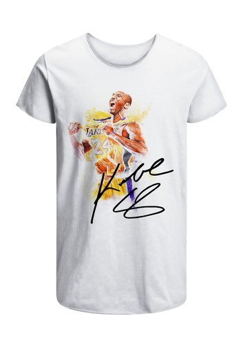 Shirt kobe bryant - t-shirt, autografo