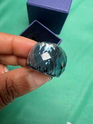 Anello swarovski nirvana blu - swarovski,