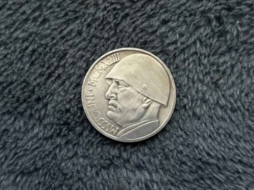 Moneta lire 1943 benito - moneta, 20