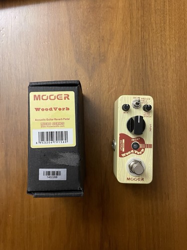 Pedale mooer woodverb - woodverb, reverb