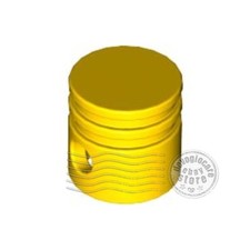 4x LEGO 2851 Technic Pistone