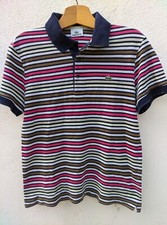 Lacoste Polo A Righe T-Shirt Uomo , Slim Fit , Colorato , Taglia M