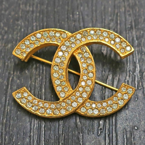 Spilla vintage chanel placcata - chanel,
