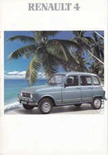 Catalogue RENAULT 4 06/1989