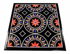 Piano Tavolo Incastro Fiori In