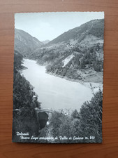 Valle di Cadore - Nuovo lago artificiale   vg. 1956