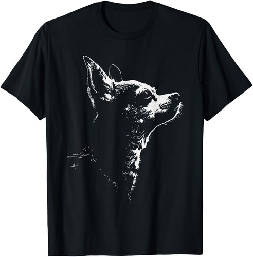 Retro chihuahua silhouette - chihuahua,