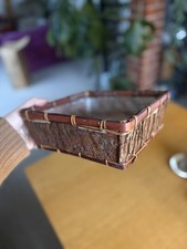 Vintage Burnt Birch Bark