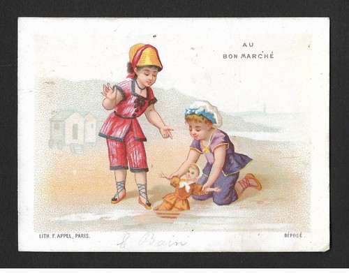 Chromos bon marche - , au