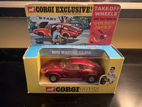 Corgi 341 mini - mini, marcos