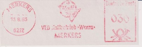 Ddr timbro libero kaliwerk - timbro,