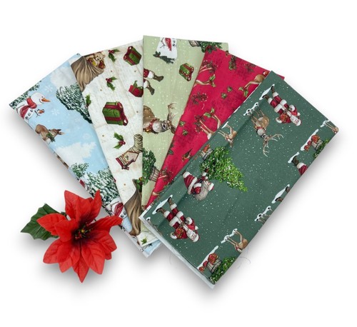 Tessuto cotone natalizio - cotone,