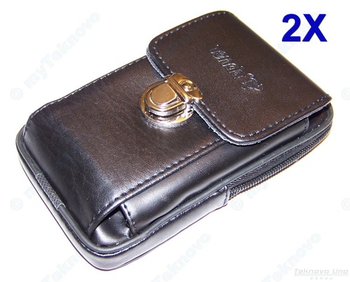 Clip custodia nera doppia - 2x,