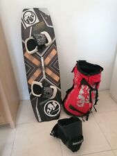 KITESURF completo... Tavola RRD 40x134cm...vela 9mt...trapezio taglia xs