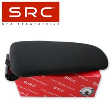 SRC SPORTELLO BRACCIOLO CENTRALE COPERCHIO PER AUDI A4 8E B6 B7 SEAT EXEO NERO TESSUTO
