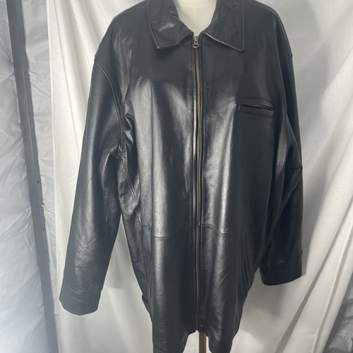 Giacca pelle uomo vintage - giacca,
