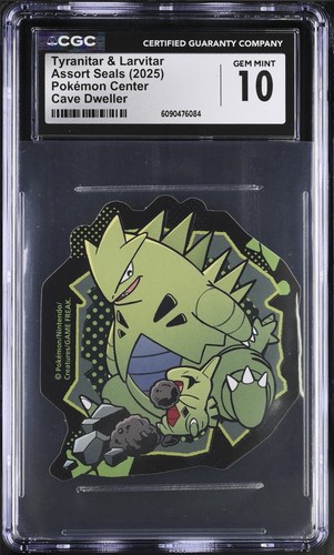 2025 tyranitar cgc larvitar - tyranitar,
