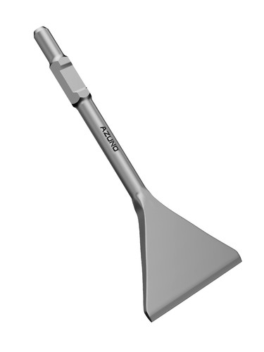 Azuno hex scalpello fusto - a, 6"