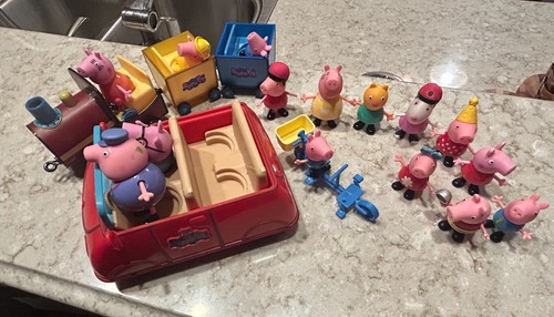 Treno del nonno peppa - nonno, pig