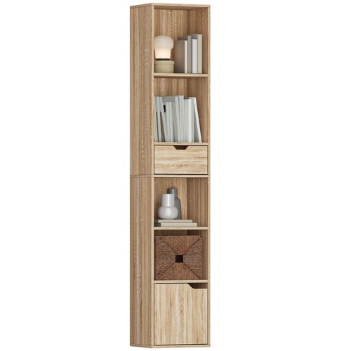 Homcom mobile libreria 4 - a,
