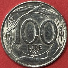 Moneta 100 Lire 1996 Italia