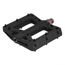 Coppia pedali Nylotrax neri per BICI enduro/freeride corpo in nylon 110x105mm  p