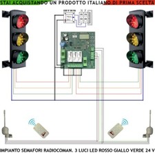 Kit Impianto Semaforo 3 Luci